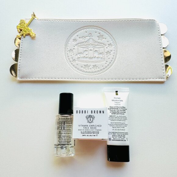 3438 BOBBI BROWN SKINCARE DELUXE TRAVEL WITH MAKEUP COSMETIC BAG - Picture 2 of 4